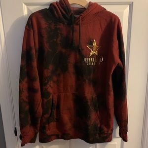 Jeffree Star Red Tie Dye Hoodie